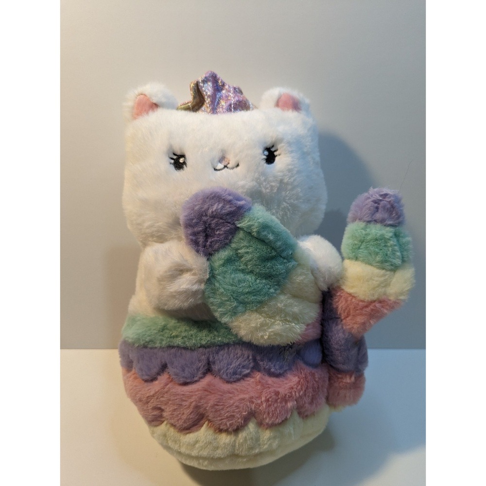 fao schwarz‎ plush Glow brights toy 12-in cat